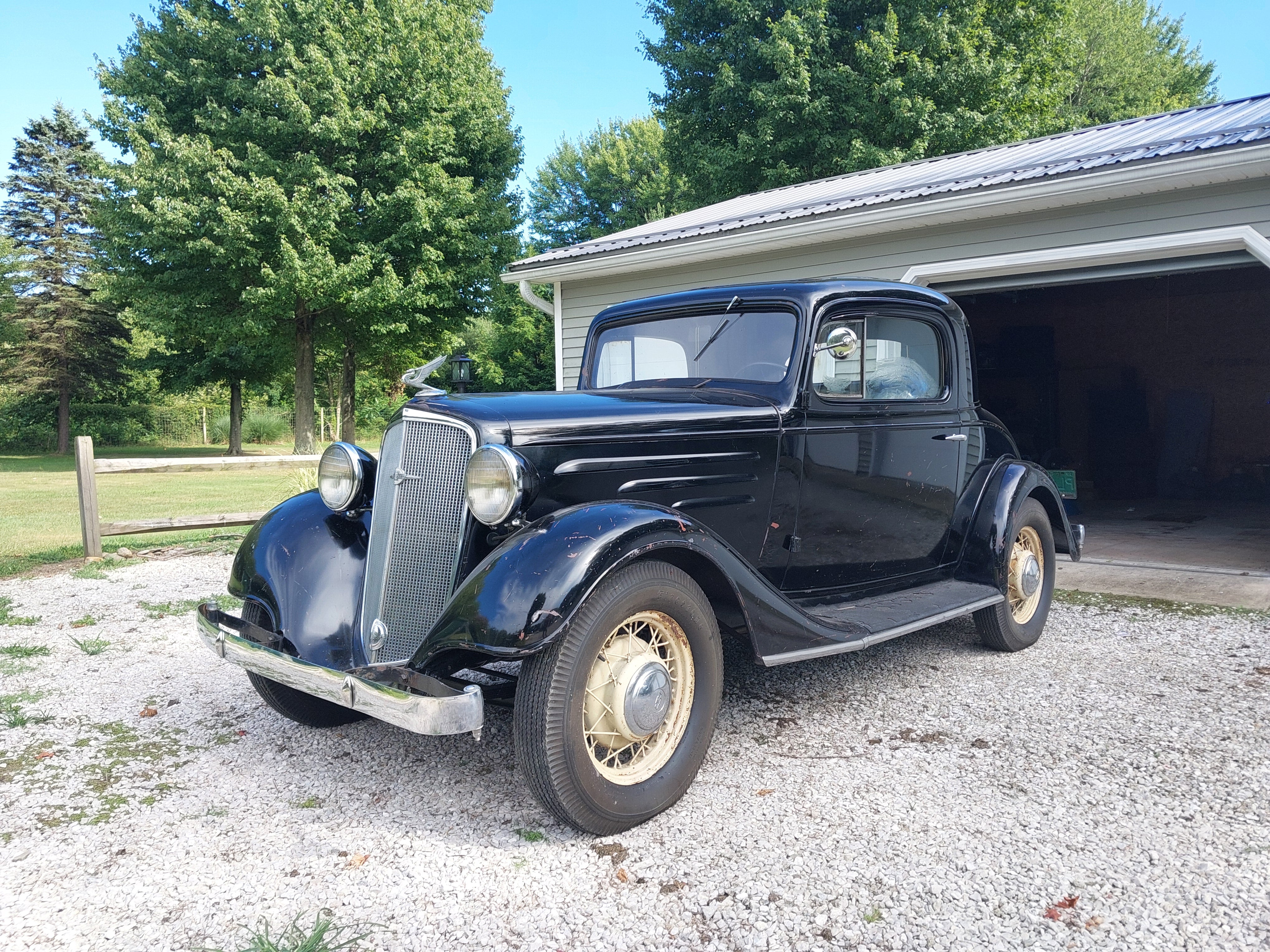 1935 Chevy 3 window Coupe