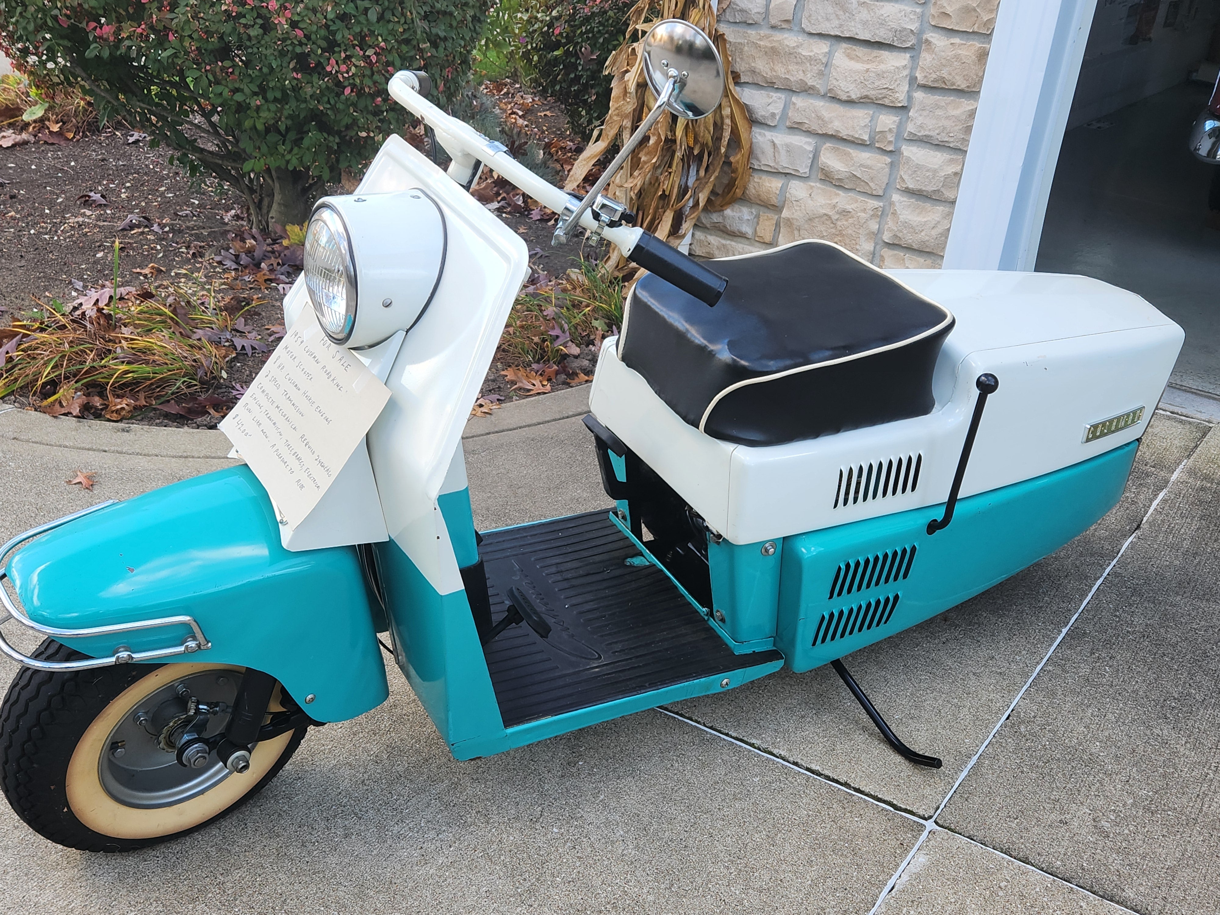 1959 Cushman Road King Motor Scooter