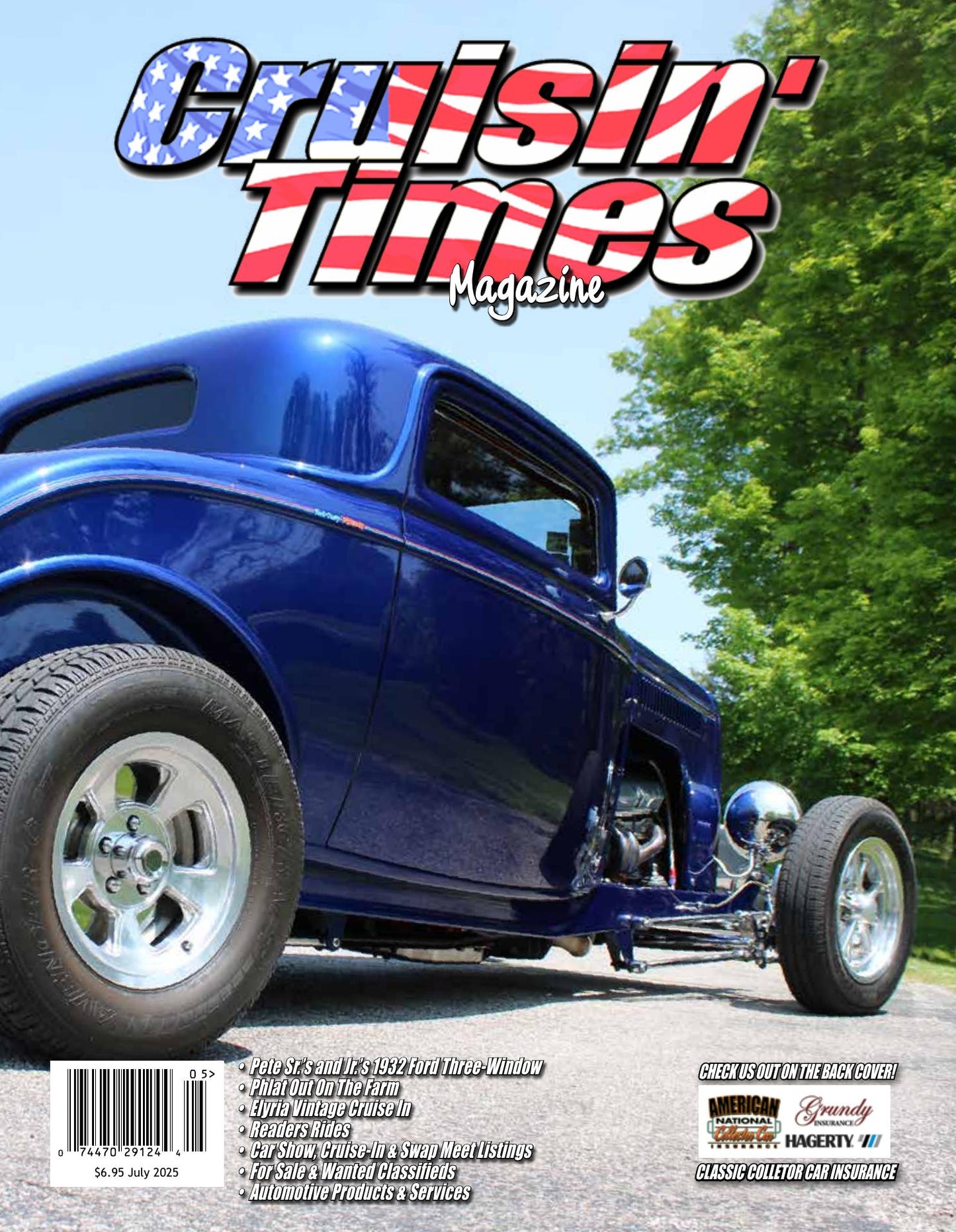 Cruisin' Times July 2025 magazine cover