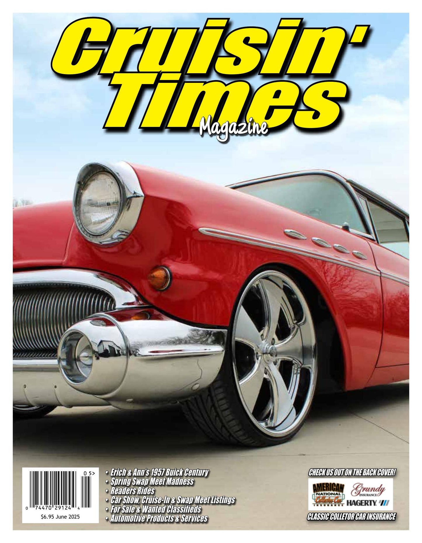Cruisin' Times June 2025 magazine cover