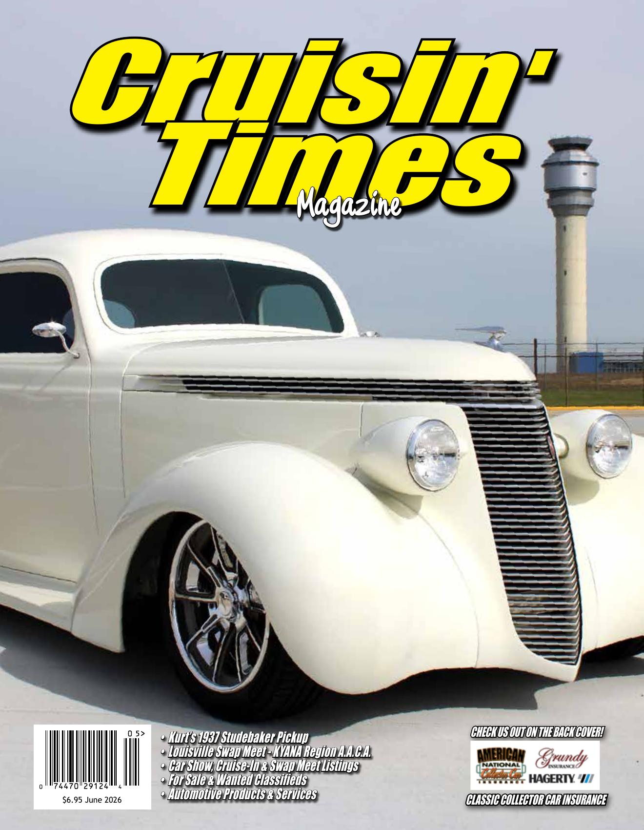 Cruisin' Times June 2026 magazine cover