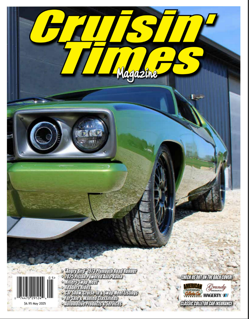 Cruisin' Times May 2025 magazine cover