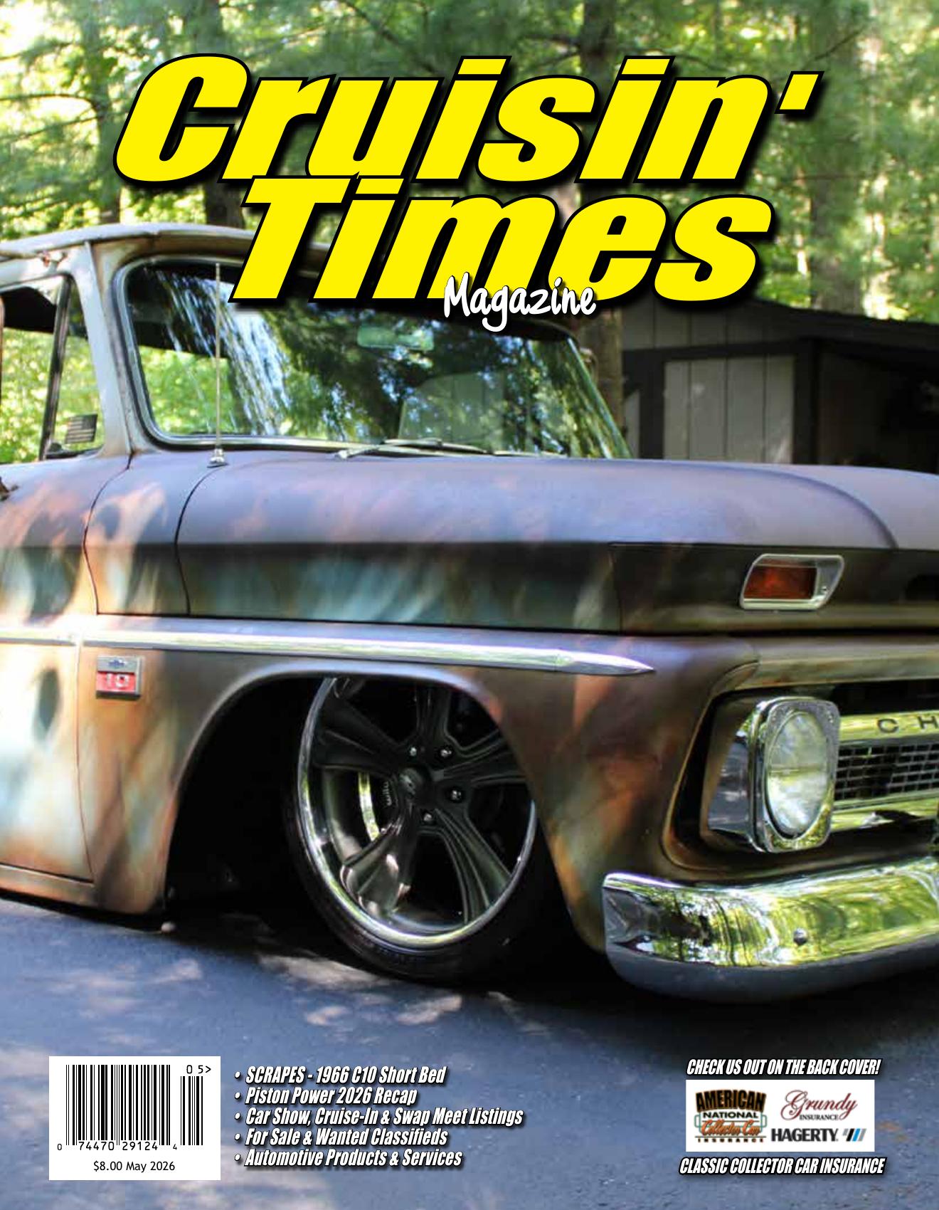 Cruisin' Times May 2026 magazine cover