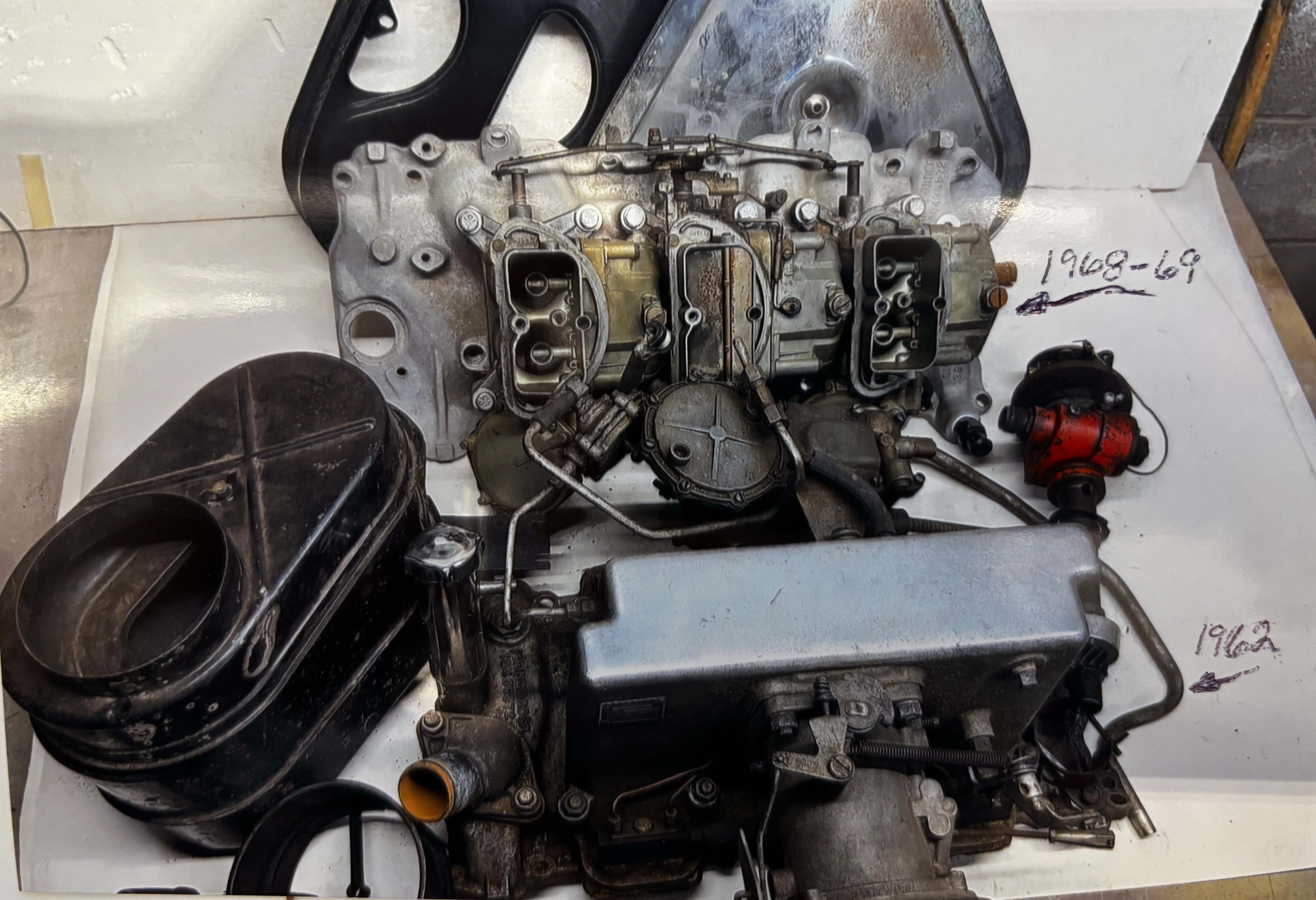 1962 Corvette Rochester Fuel Injection Unit and 68-69 Vette 427 TriPower